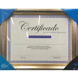 Marco Tra-28 1 Ventana 24.9X31.4Cm Oro Plata