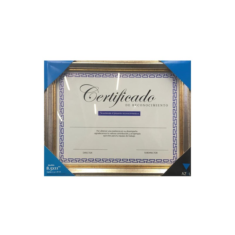 Marco Tra-28 1 Ventana 24.9X31.4Cm Oro Plata
