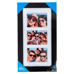 Marco Abc-22 3 Ventanas 25.4X50.8Cm Negro