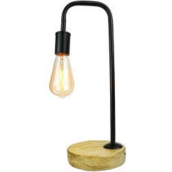 Lámpara De Escritorio Mil Luces Kenia Negro
