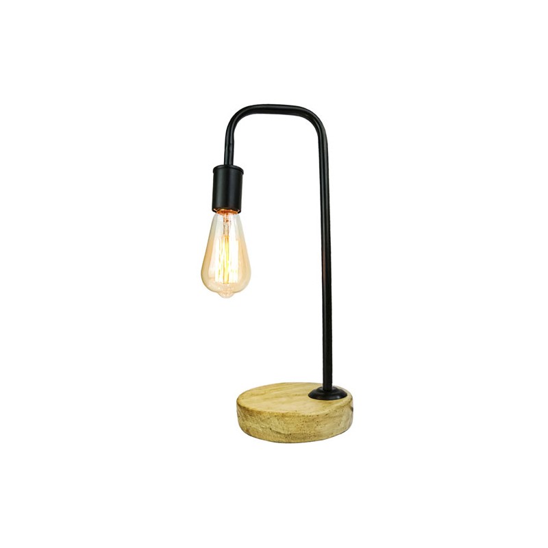 Lámpara De Escritorio Mil Luces Kenia Negro
