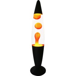 LÁMPARA DE ESCRITORIO MIL LUCES KL-217-5 LAVA NARANJA