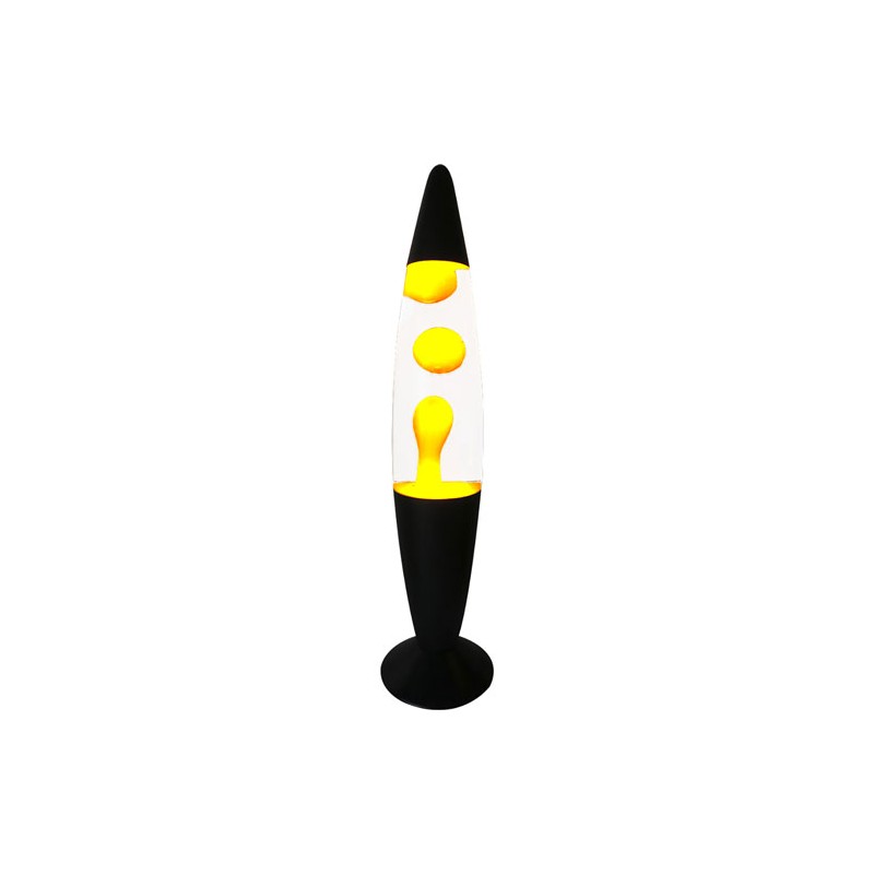 LÁMPARA DE ESCRITORIO MIL LUCES KL-217-3 LAVA AMARILLO