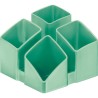 ORGANIZADOR DE ESCRITORIO HAN 17450 SCALA 12.5X12.5X10CM VERDE PASTEL