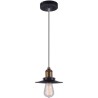 Lámpara Led Colgante Tecnolite Thv33-1/C Negro/Antique