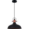 Lámpara led colgante 2G 3460 N negro/cobre