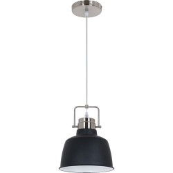 Lámpara Led colgante 2G 5010 sn negro/satín