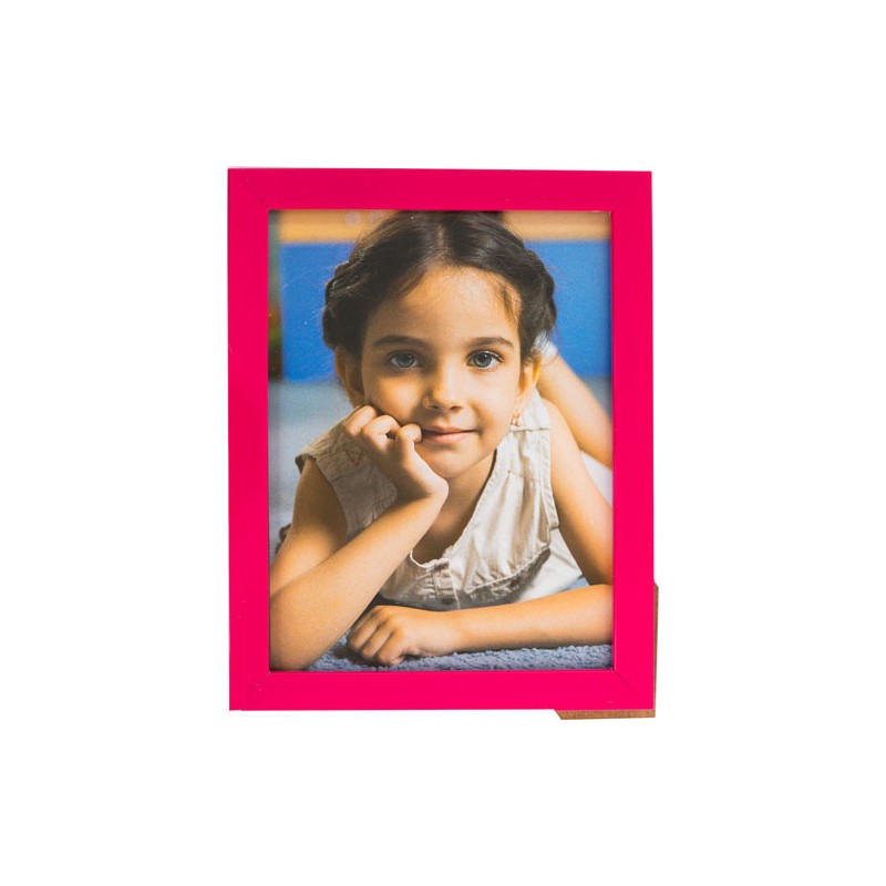 PORTARETRATO YON-07 CRAYONS ROSA MEXICANO 15X20CM