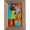 PORTARETRATO ALU-09 ALUM CHAMPAGNE RAYADO 10X15CM
