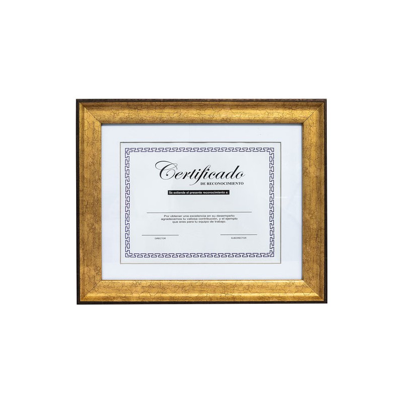 MARCO BRS-13 1 VENTANA 35.7X43.3CM ORO
