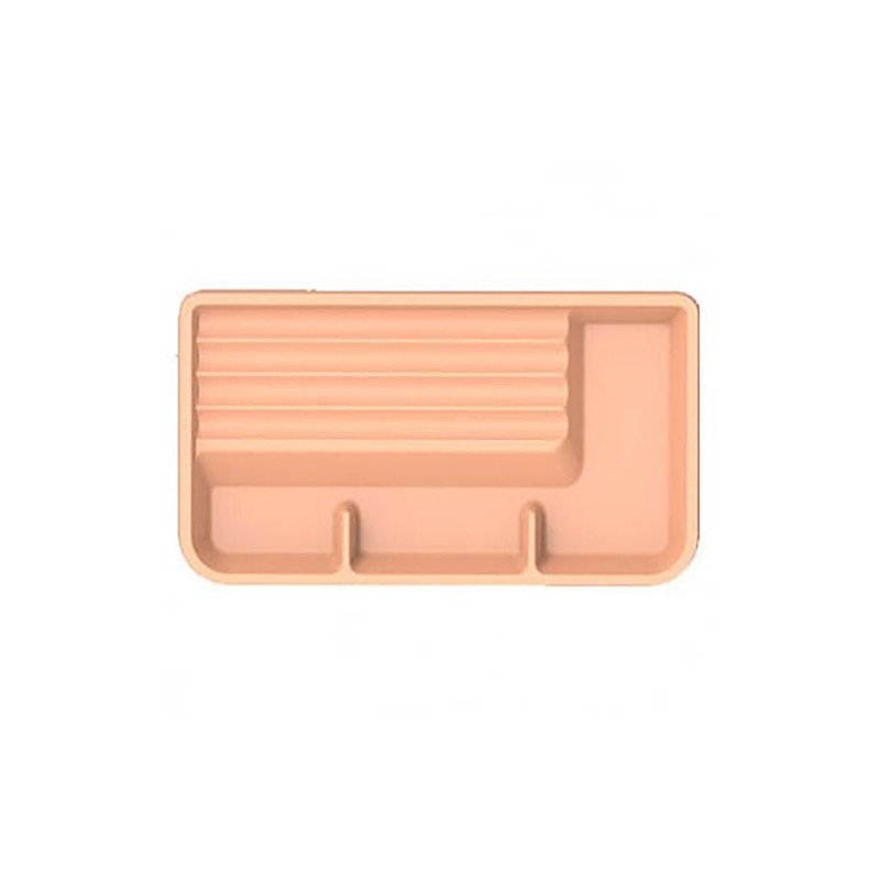 CHAROLA ORGANIZADORA ABEL 63119 21X12X19CM ROSA