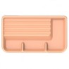 CHAROLA ORGANIZADORA ABEL 63119 21X12X19CM ROSA