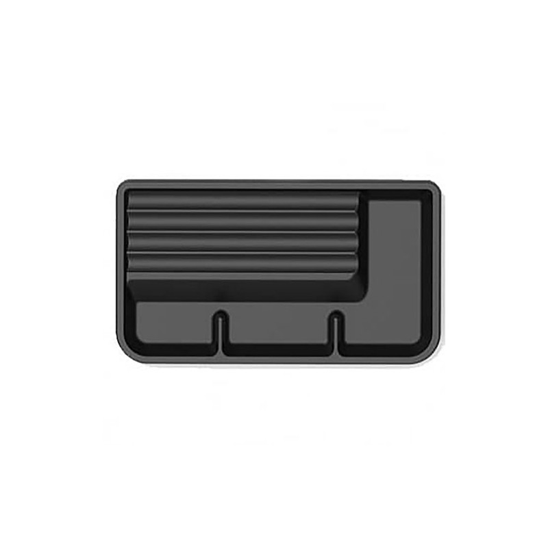 CHAROLA ORGANIZADORA ABEL 63119 21X12X19CM NEGRO