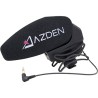 MICRÓFONO PROFESIONAL PARA VÍDEO CON OPCIÓN STÉREO Y MONO AZDEN SMX-30 NEGRO
