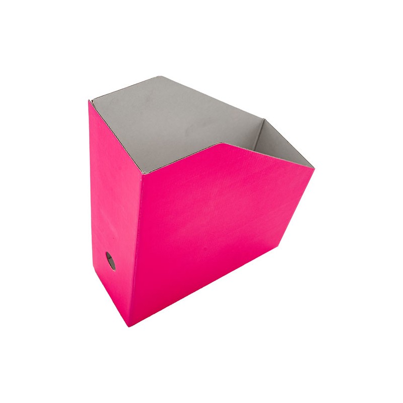 Revistero Kiel Tamaño Carta Cartón Color Rosa