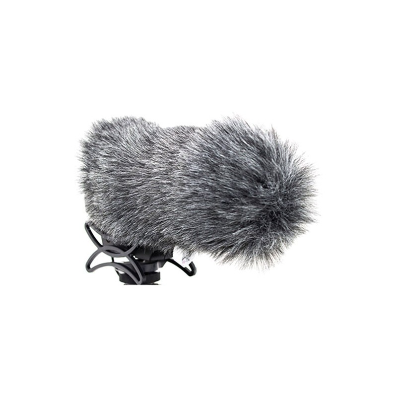 CUBIERTA PARABRISAS PELUDA SWS-15 PARA MICRÓFONO AZDEN SMX-15 GRIS