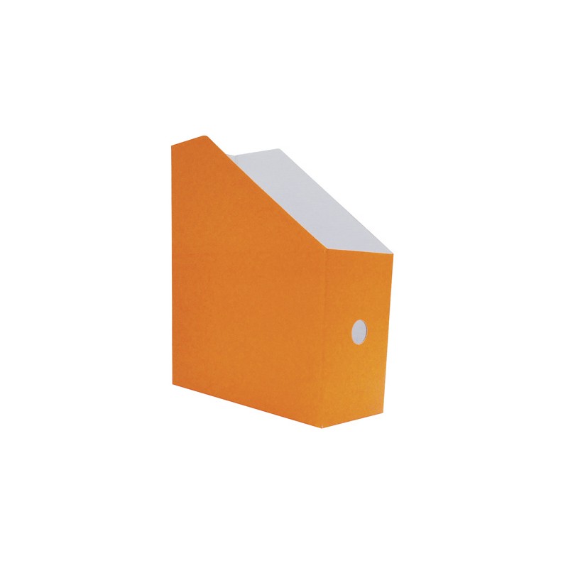 Revistero Kiel Tamaño Carta Cartón Color Naranja