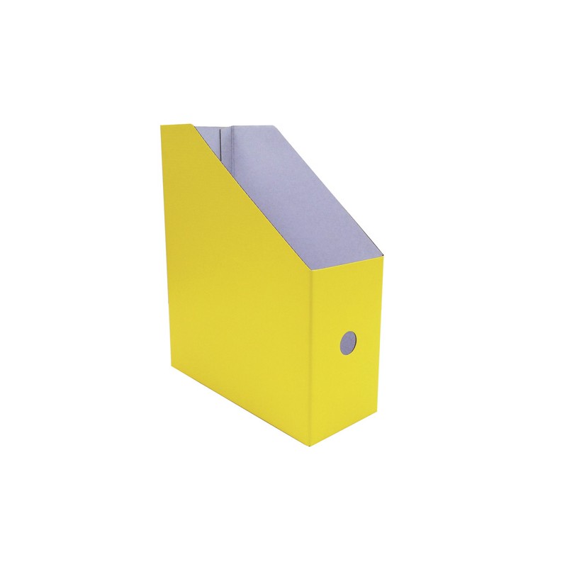 Revistero Kiel Tamaño Carta Cartón Color Amarillo
