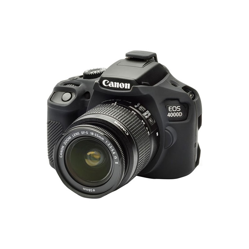 Funda Negra Easycover para Canon 4000D/T100