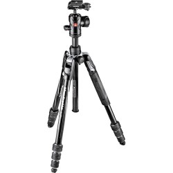 Kit de tripie Befree Advanced con Twistlock y cabeza de bola negro