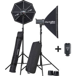 Juego de flashes electrónicos con accesorios D-Lite 4 Rx