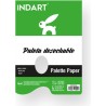 Paleta desechable Indart 21x29.7cm 50 hojas A4 60g
