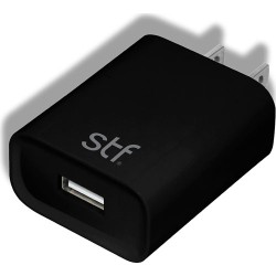 CARGADOR STUFFACTORY PARED 2.4 A- 1 PUERTO USB GRAFITO