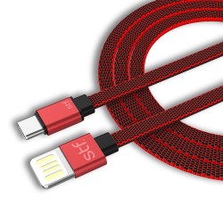 Cable Stuffactory Usb- Tipo C Carga Ultra Rápida 1M- Rojo