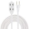 Extensión General Electric 4.5M 3 Contactos Blanca