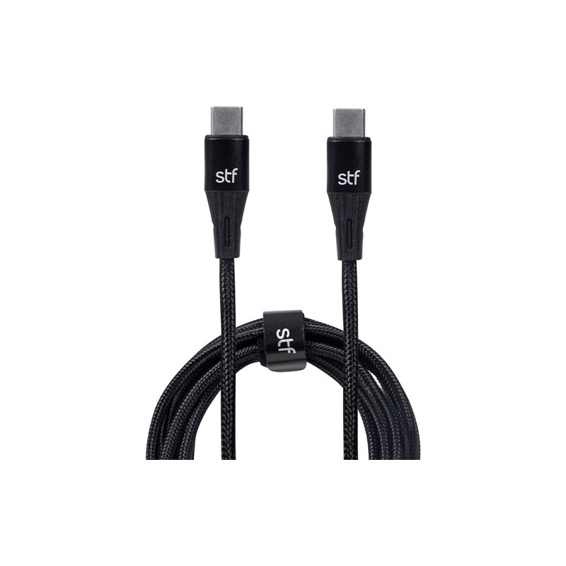Cable Stf St-A36847 Usb-C/Usb-C Negro