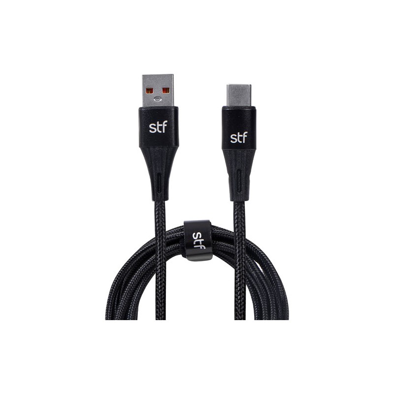 Cable Stf St-A36830 Usb-C/Usb-C Negro