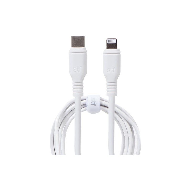 Cable Stf St-A36878 Usb-C/Lightning Blanco