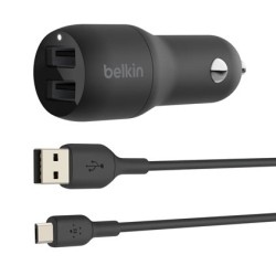 Cargador para auto Belkin doble Usb A 24 W