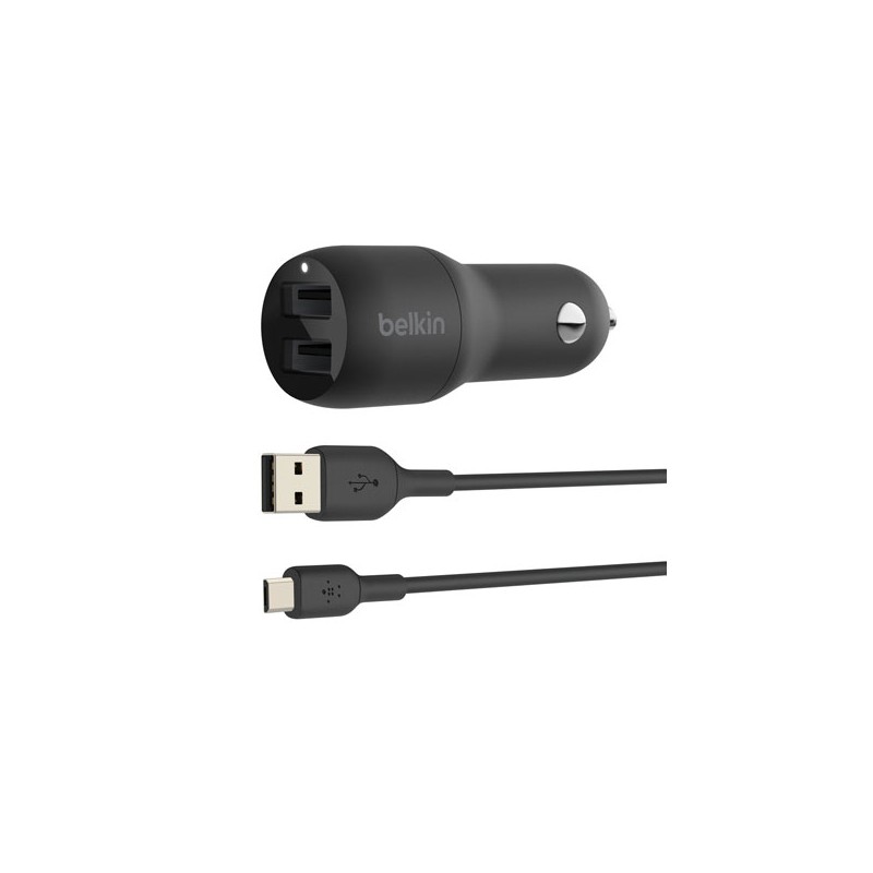 Cargador para auto Belkin doble Usb A 24 W