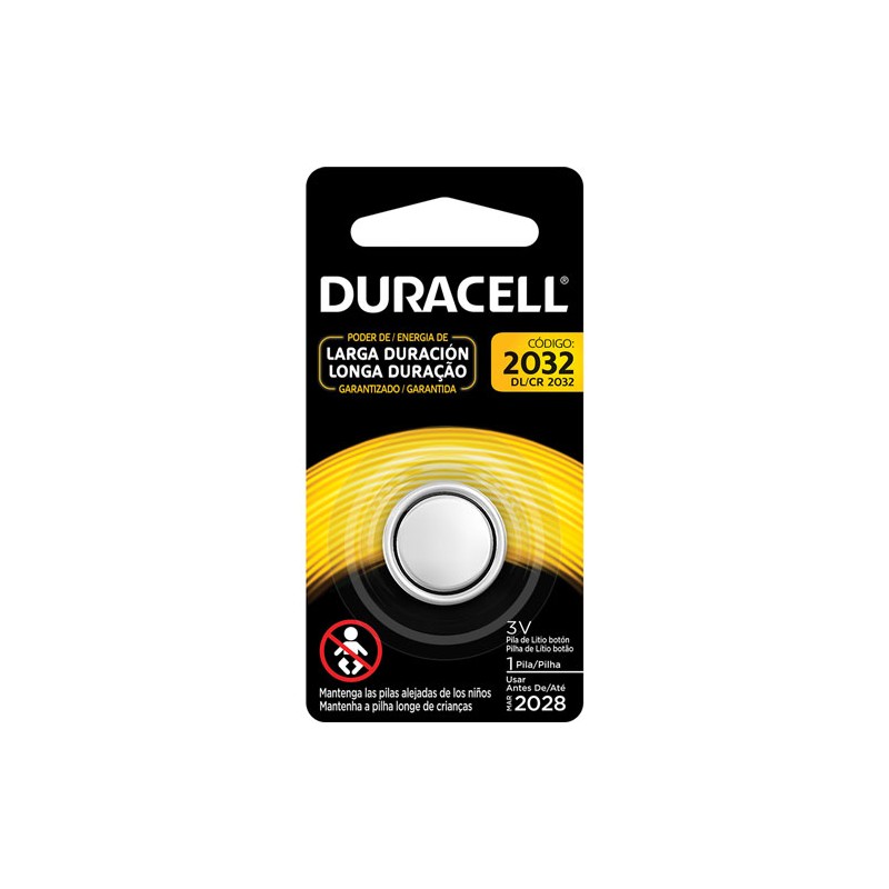 Pila Duracell Bot Litio 3V 2032