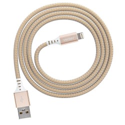 CABLE ACERO USB A LIGHTNING USB VENTEV