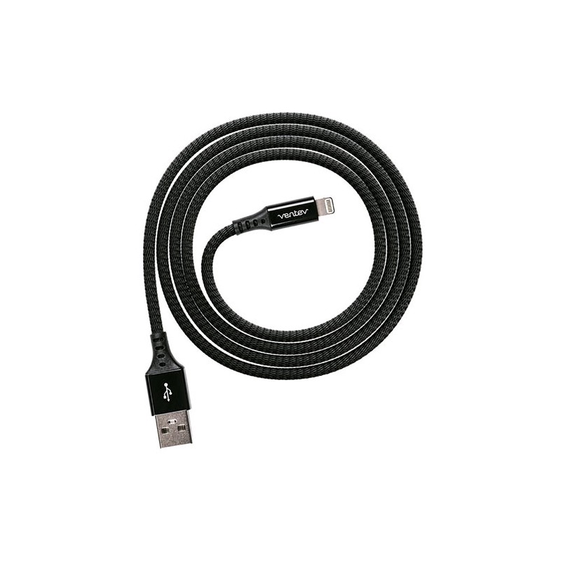 CABLE ACERO USB A LIGHTNING USB VENTEV