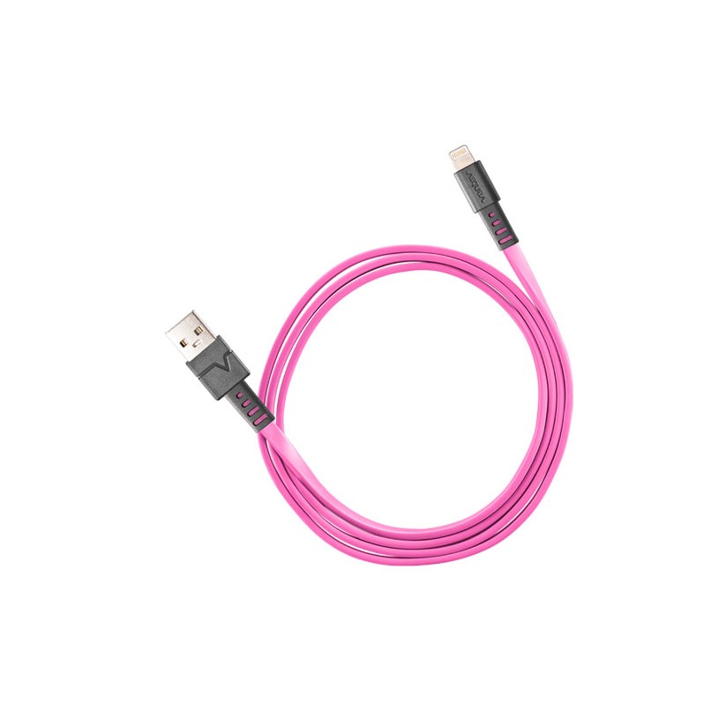 CABLE PLANO USB A LIGHTNING VENTEV 0.9M