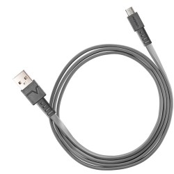 CABLE PLANO USB A MICRO USB VENTEV 0.9M