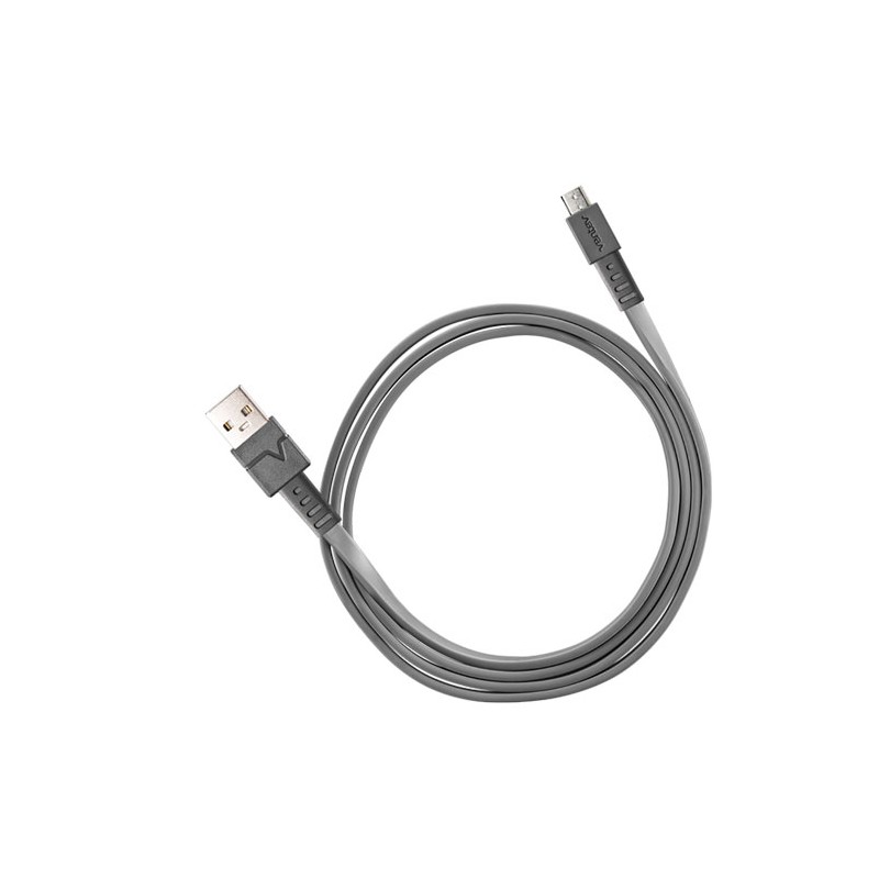 CABLE PLANO USB A MICRO USB VENTEV 0.9M