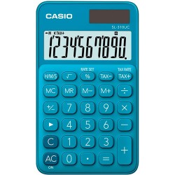 CALCULADORA DE SEMI-ESCRITORIO CASIO SL-310UC-BU