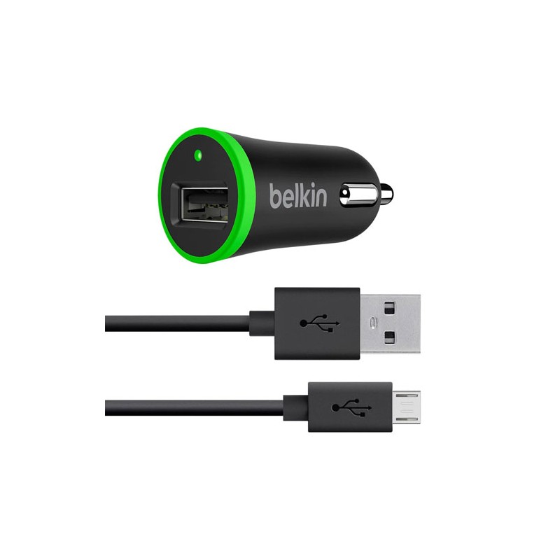 Cargador de auto para dispositivos móviles Belkin