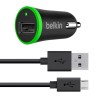 Cargador de auto para dispositivos móviles Belkin