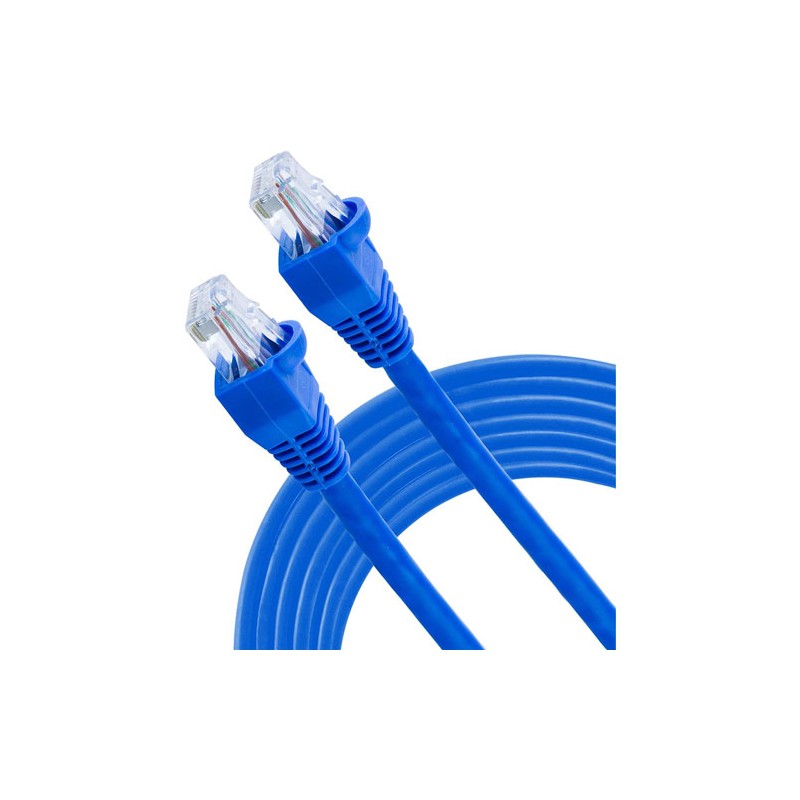 Cable Ethernet/Stream categoria 6 7.6 m azul