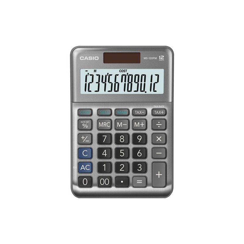 Calculadora de escritorio Casio Ms-120Fm-W-Dp