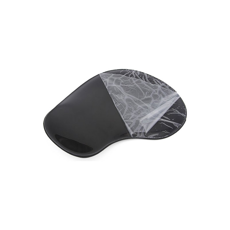MOUSEPAD BOBA IT-MPD002BK CON REPOSA MUÑECA NEGRO