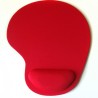 Mousepad Boba IT-MPD002R Con Reposa Muñeca Rojo