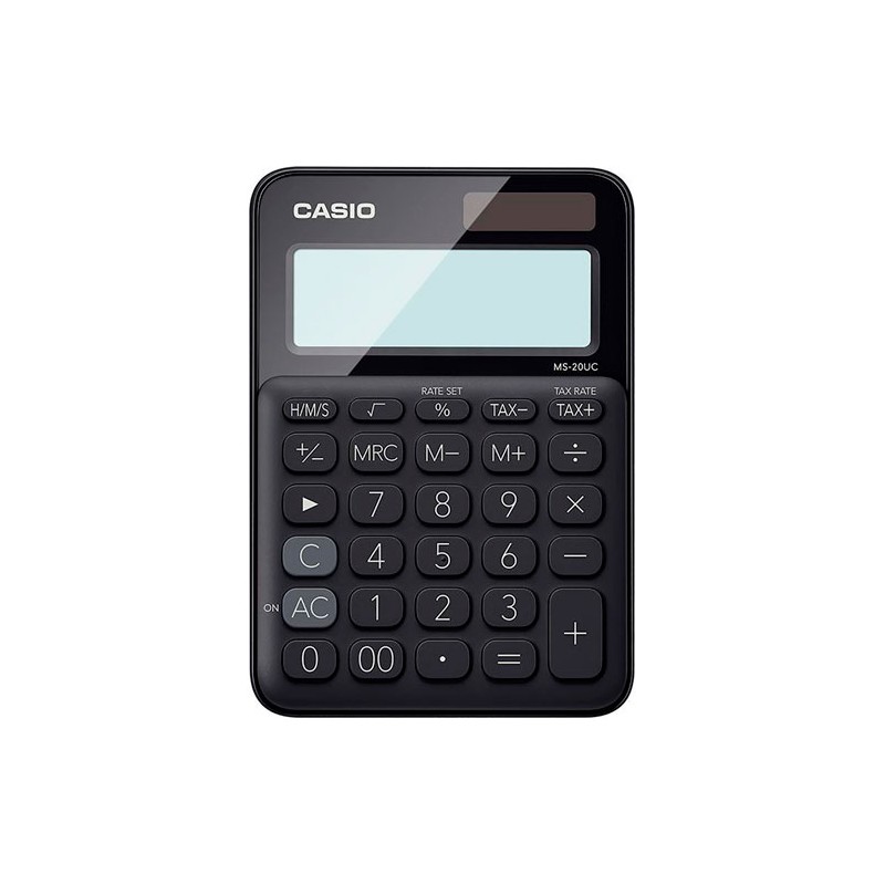 CALCULADORA DE ESCRITORIO CASIO MS-20UC-BK