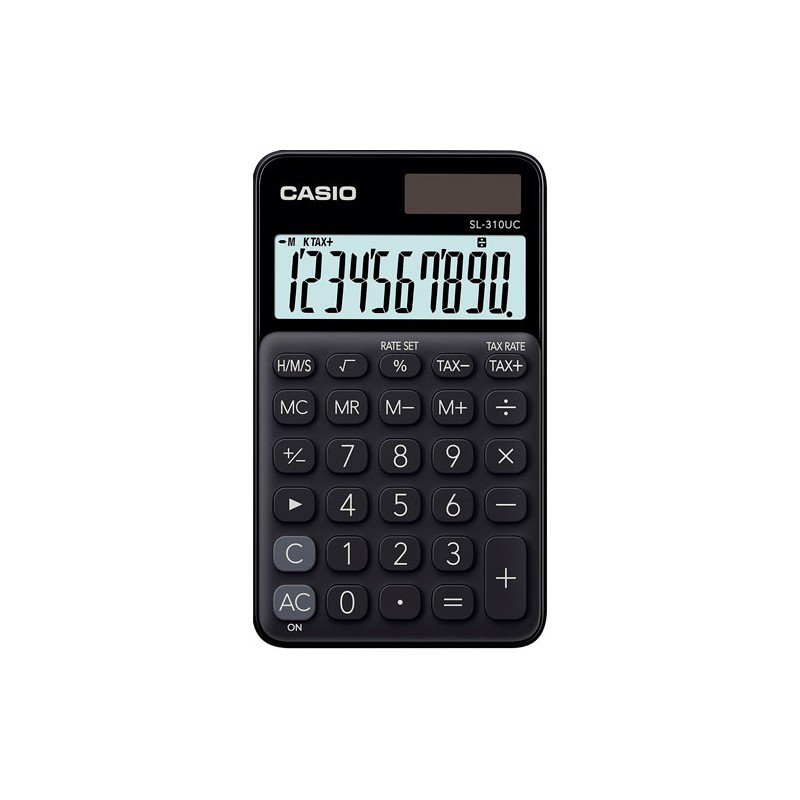 CALCULADORA DE SEMI-ESCRITORIO CASIO SL-310UC-BK