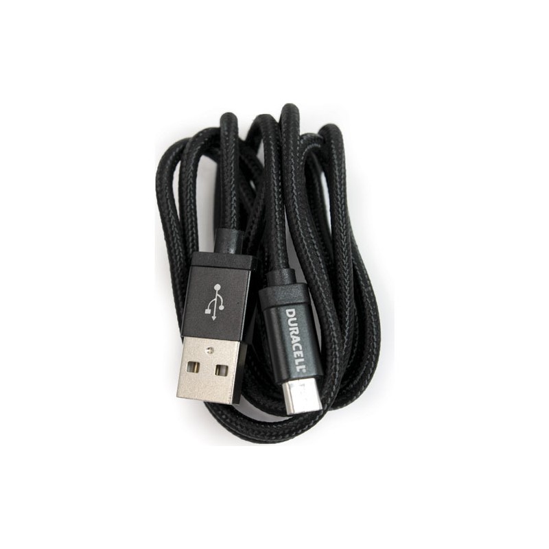 CABLE DURACELL USB A MICRO B PARA DISPOSITIVOS MOVILES
